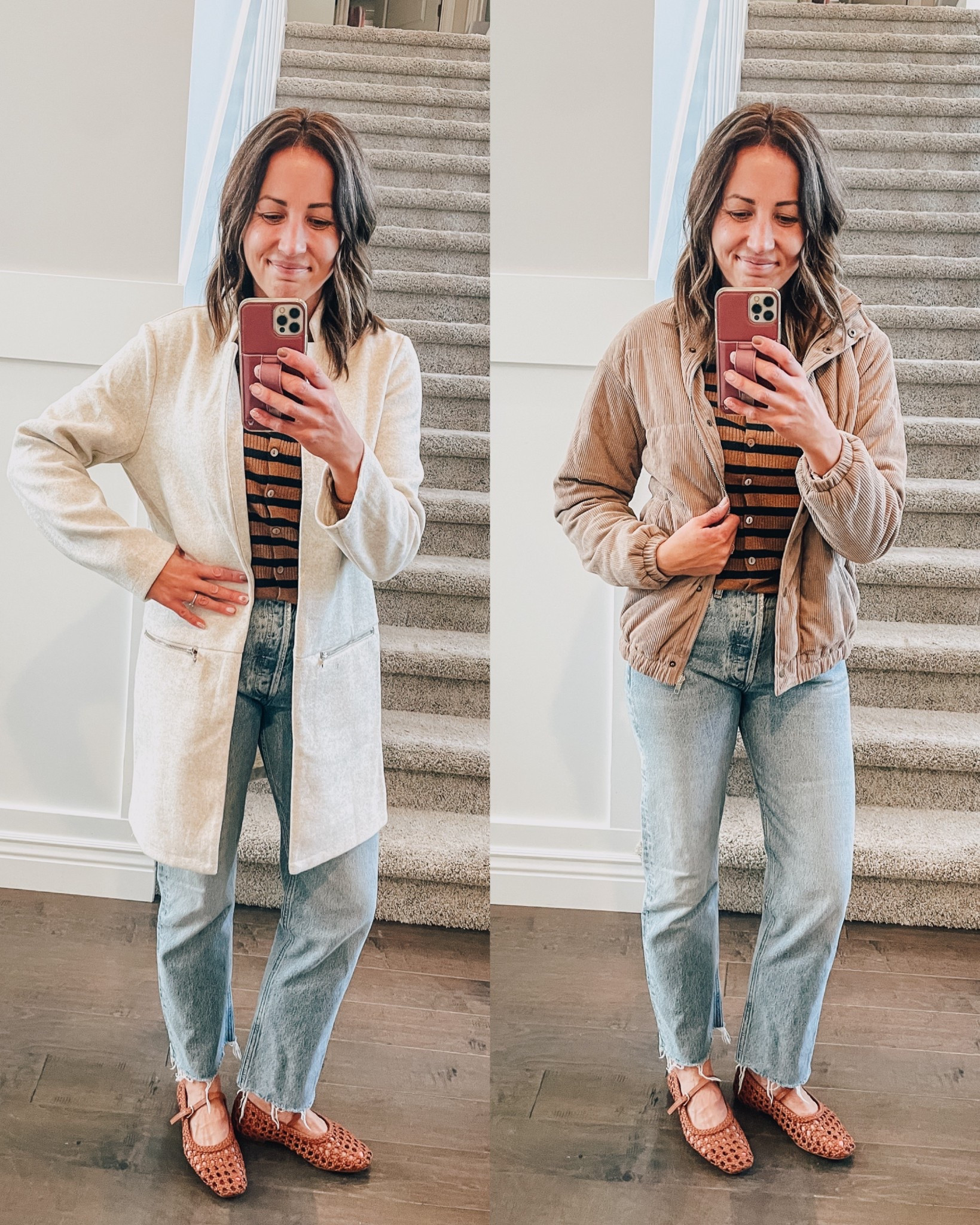 Two great neutral jackets from Amazon! Wearing size smalls

#LTKWorkwear #LTKOver40 #LTKFindsUnder100