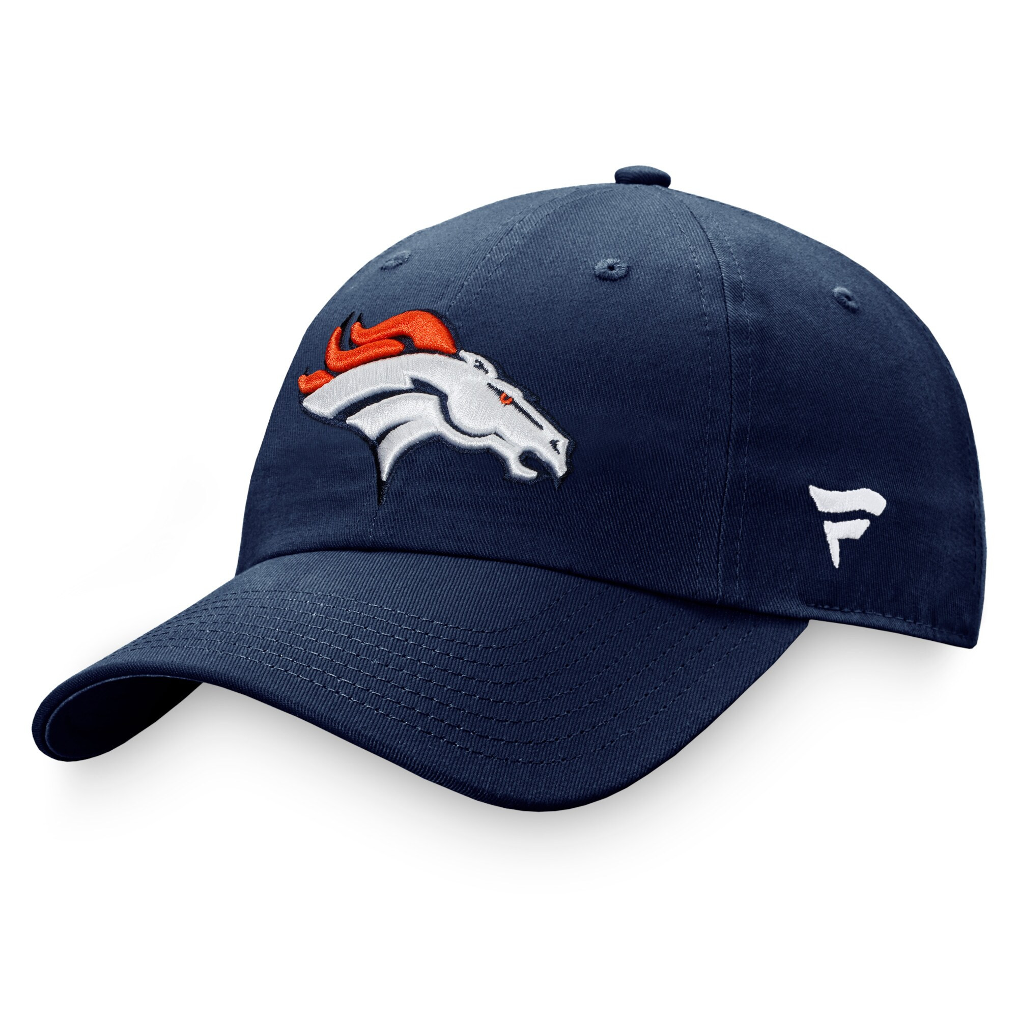 Men's Denver Broncos Fanatics Navy Fundamental Adjustable Hat | NFL Shop