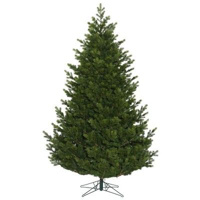 Vickerman 12' x 85" Eagle Fraser Full Artificial Christmas Tree, Unlit In a 40"Lx40"Wx6"H base. | Target