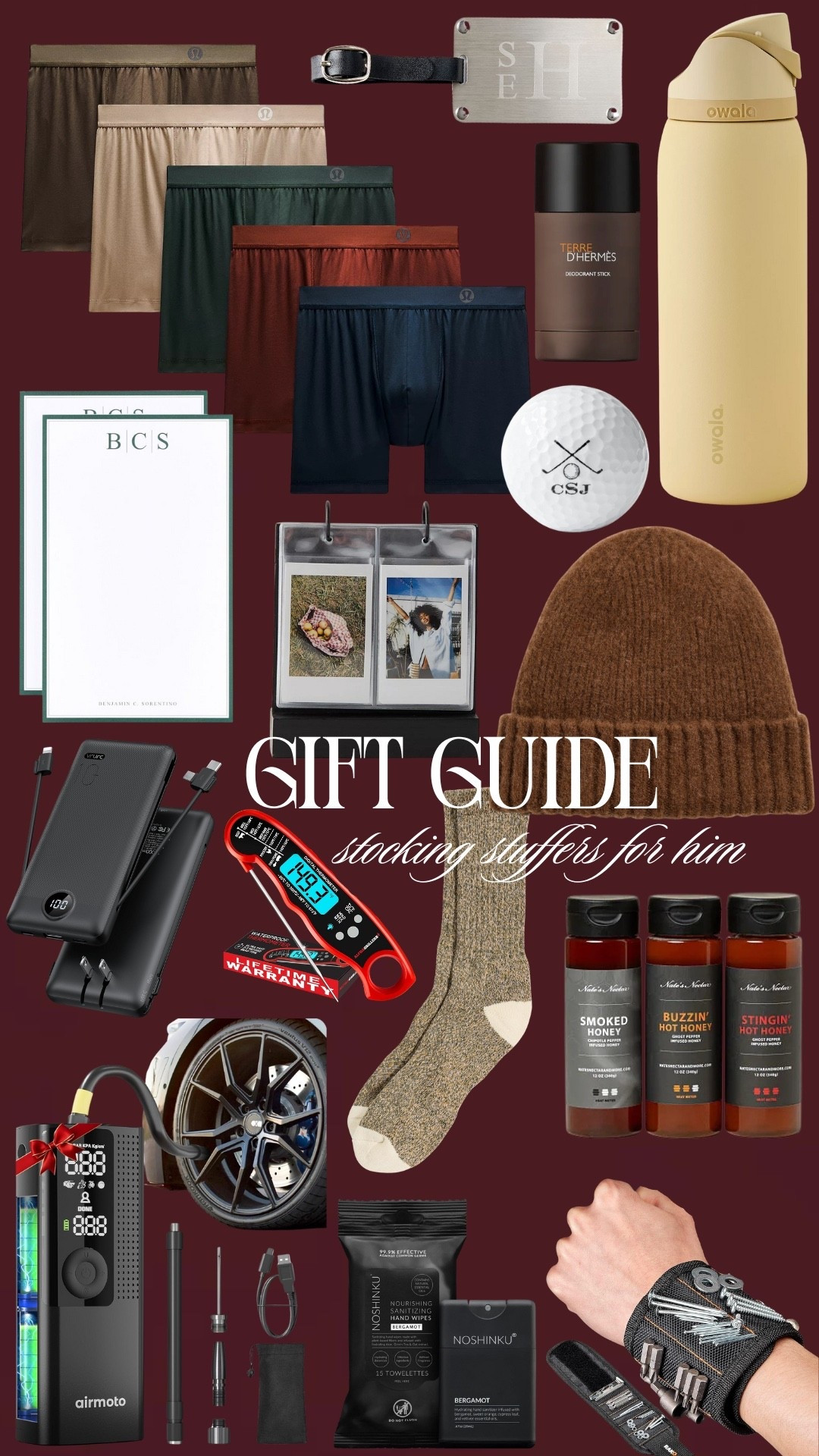 Gift guide : stocking stuffers for him 

#LTKGiftGuide #LTKHoliday