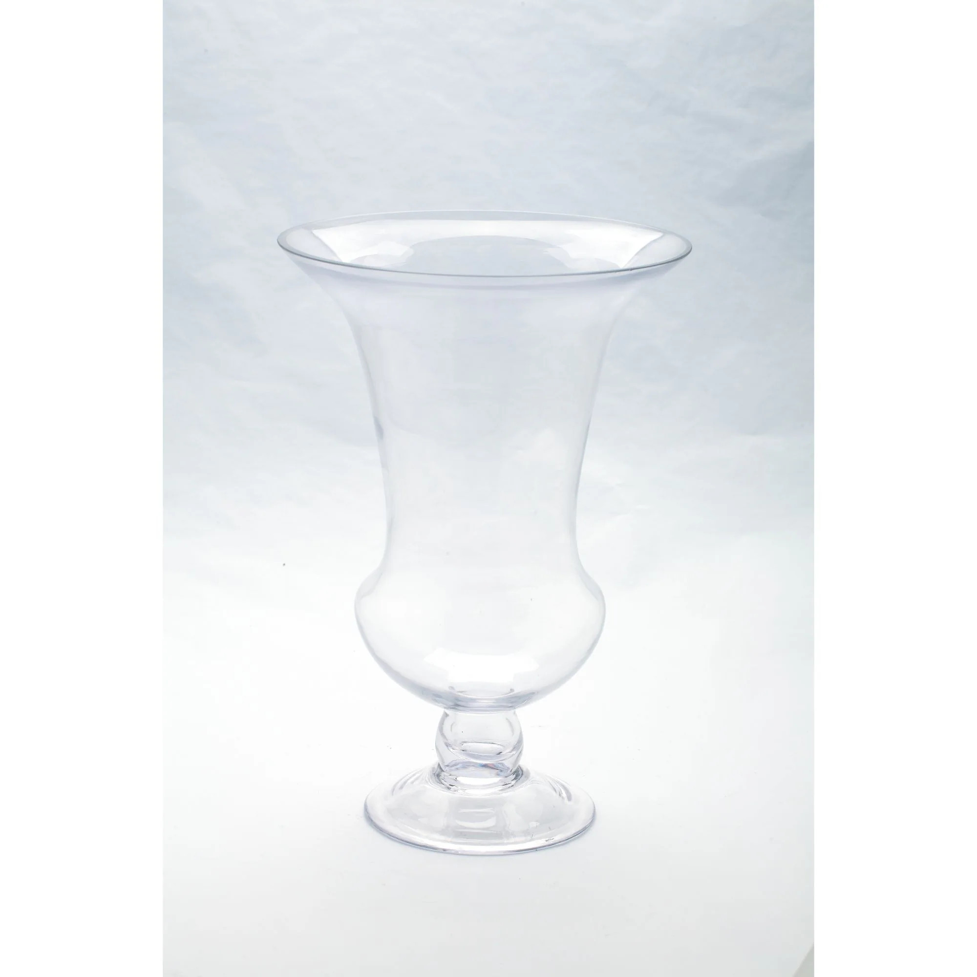 14" Clear Antique Hurricane Hand Blown Tabletop Decoration | Bed Bath & Beyond
