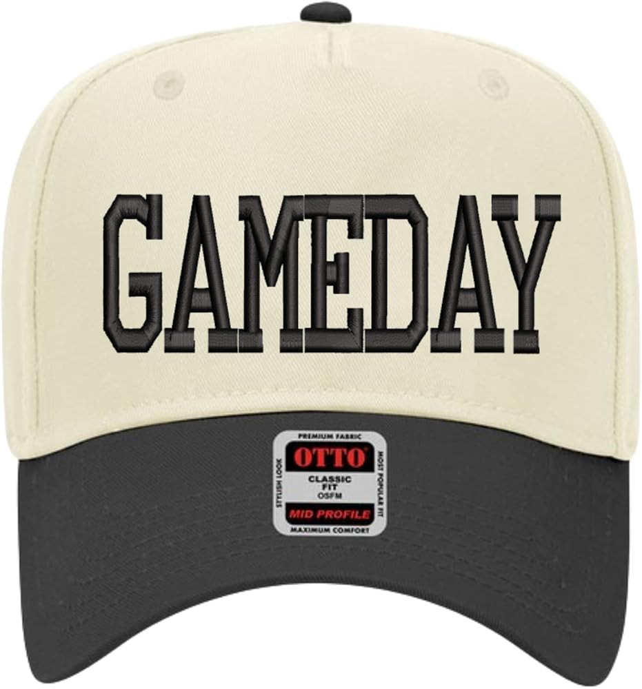 Game Day Hat,Game Day, Gift for Sports mom,Football Baseball Basketball Softball Game Day, Sports... | Amazon (US)
