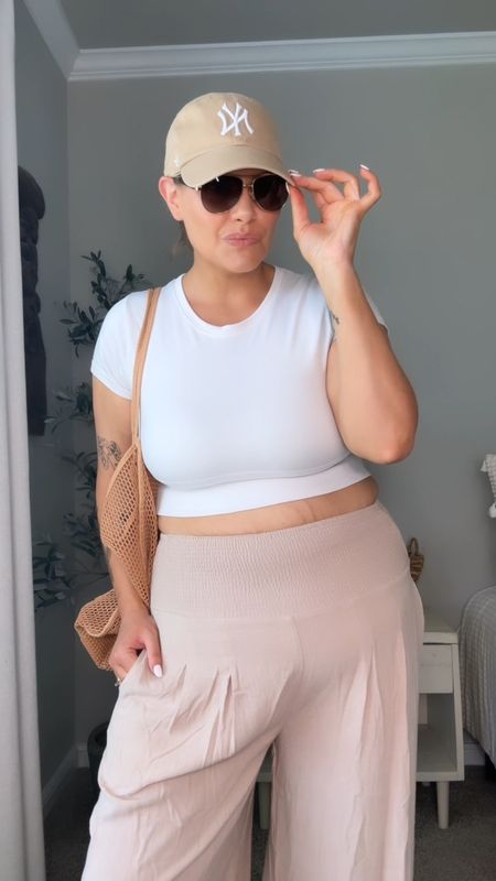 Summer Outfit ☀️ Midsize Body 

L in top
XL in pants

#LTKMidsize #LTKStyleTip #LTKVideo