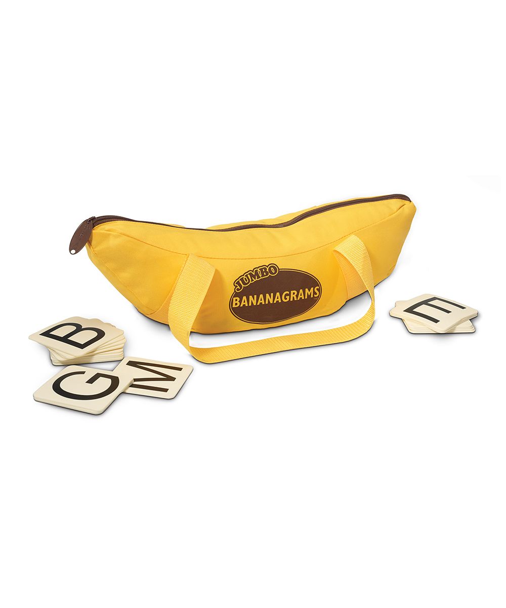 Bananagrams Board Games Yellow - Jumbo Bananagrams Game | Zulily