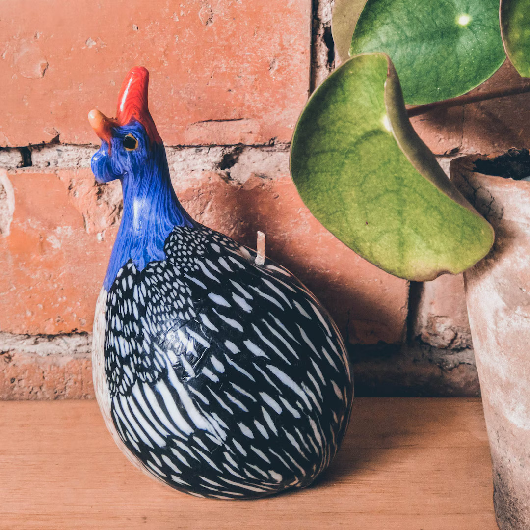 Guinea Fowl Candles - Unique Handmade Fair-trade Swazi Candles, Decorative Candles, Bird Candles,... | Etsy (US)