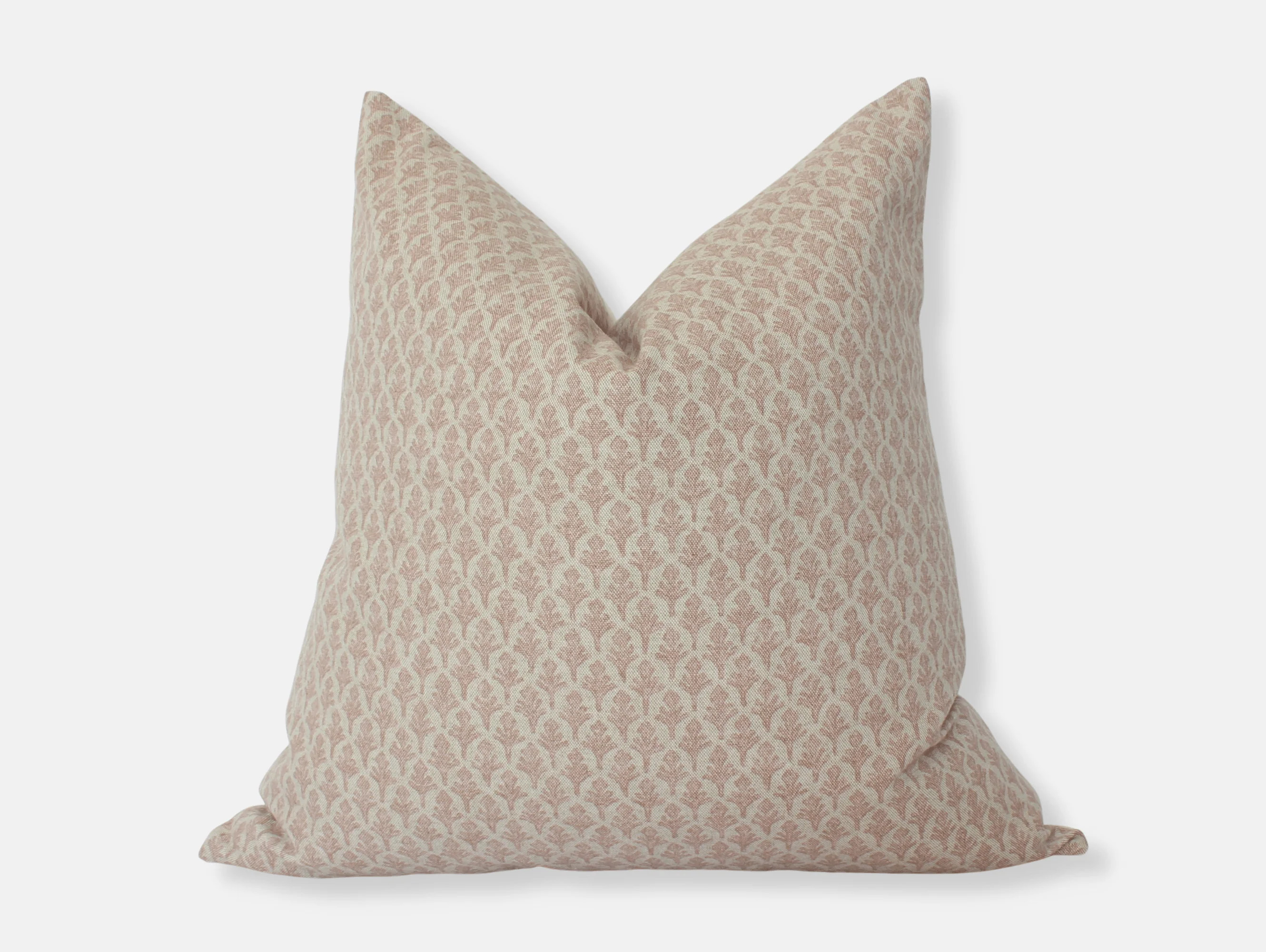 Lotus Blush Pillow Cover | Textileish LLC