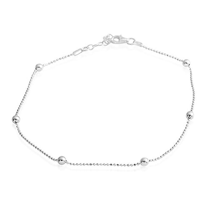 925 Sterling Silver Fashion Anklet Ankle Bracelet for Women 10" | Amazon (US)