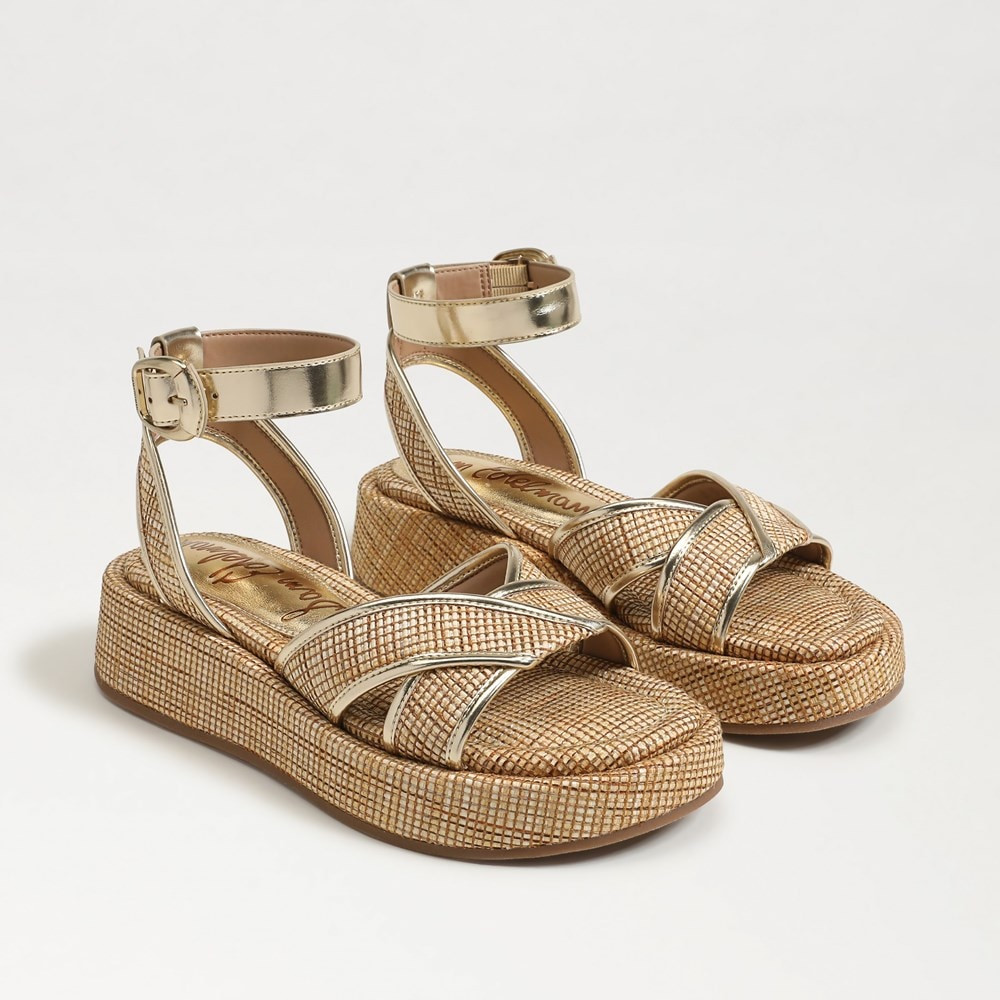 Nylie Platform Ankle Strap Sandal | Sam Edelman