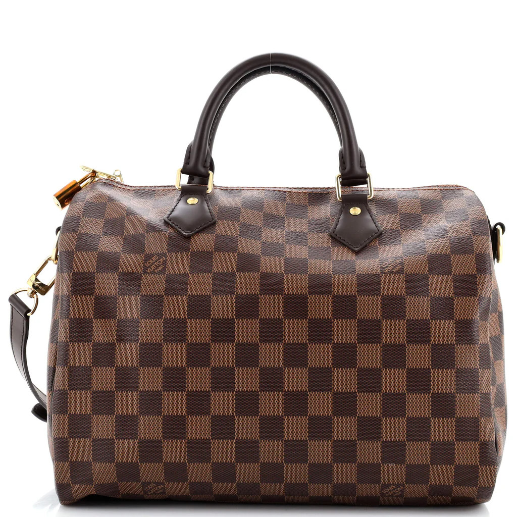 Louis Vuitton Speedy Bandouliere Bag Damier 30 Brown 2764421 | Rebag