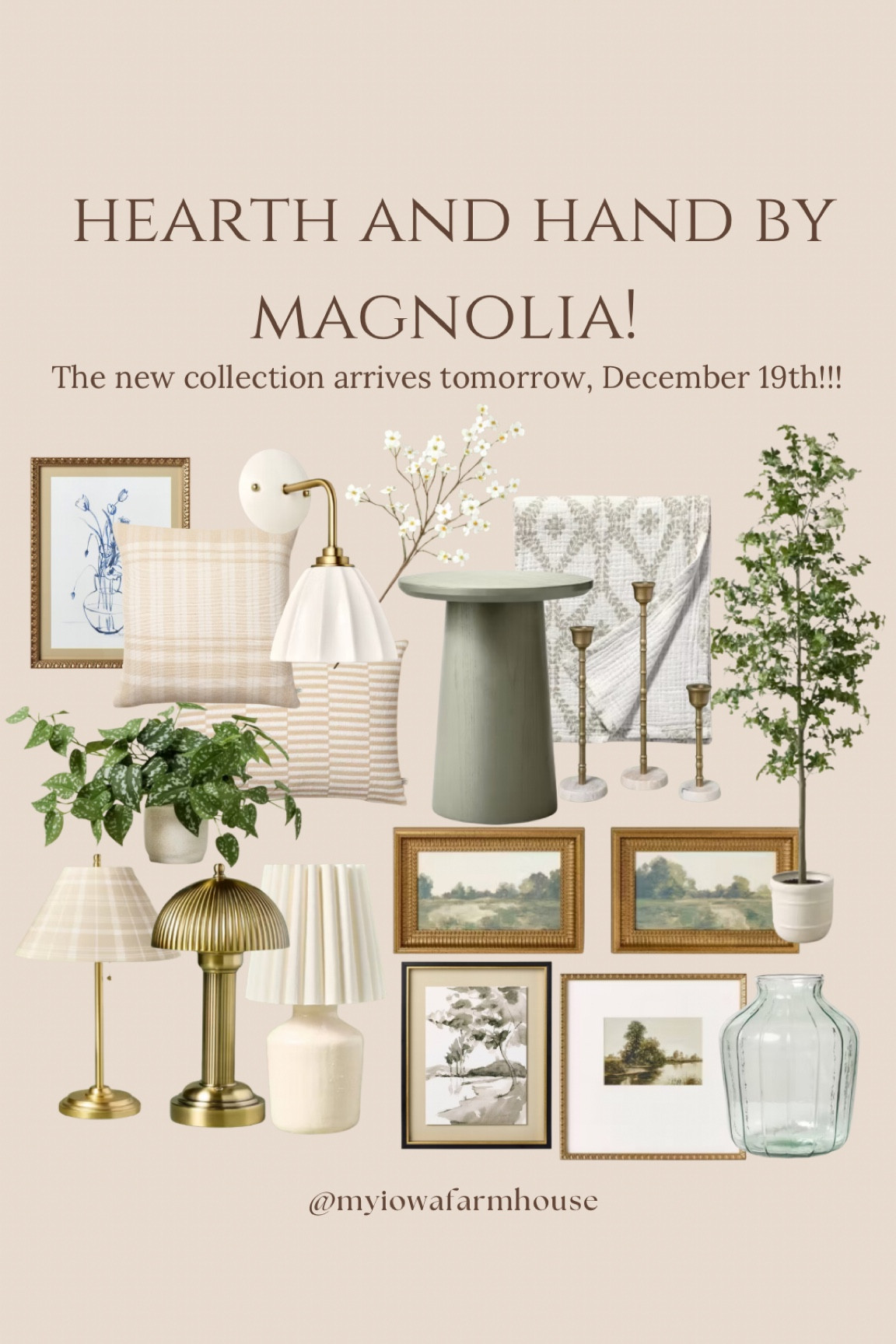 The new hearth and hand by Magnolia collection drops tomorrow, December 19 at Target! I have so many amazing pieces linked. 
Home decor. Target furniture. Target decor. 

#LTKStyleTip #LTKHome