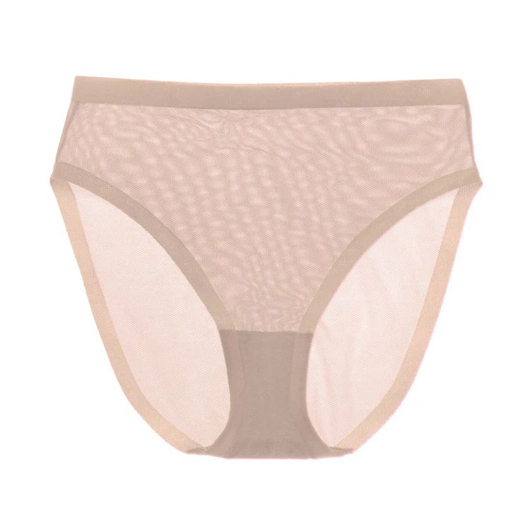 Champagne Mesh High Cut Highwaisted | EBY (US)