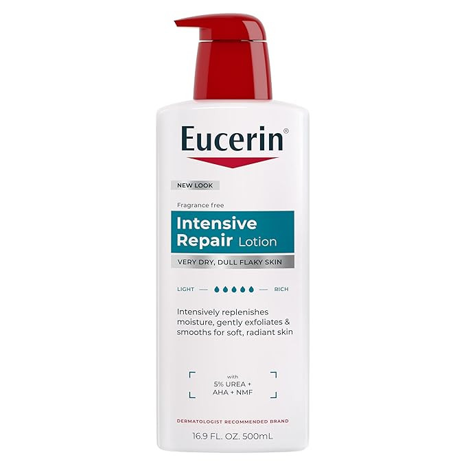 Eucerin Intensive Repair Body Lotion for Dry Skin with Alpha Hydroxy, Body Moisturizer for Very D... | Amazon (US)