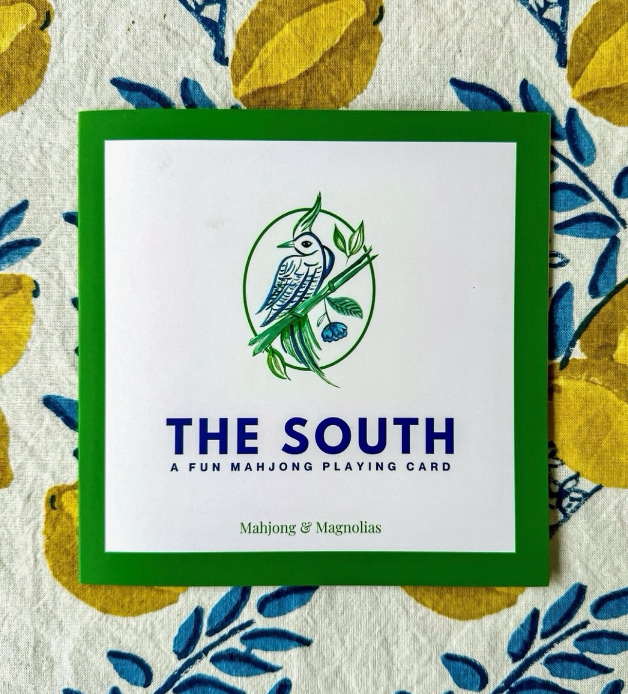 Get ready to add a little Southern charm to your mahjong game! Our Mahjong & Magnolias fun playing card, “The South,” celebrates tradition, places and all things Southern. 

#LTKGiftGuide #LTKHome #LTKParties