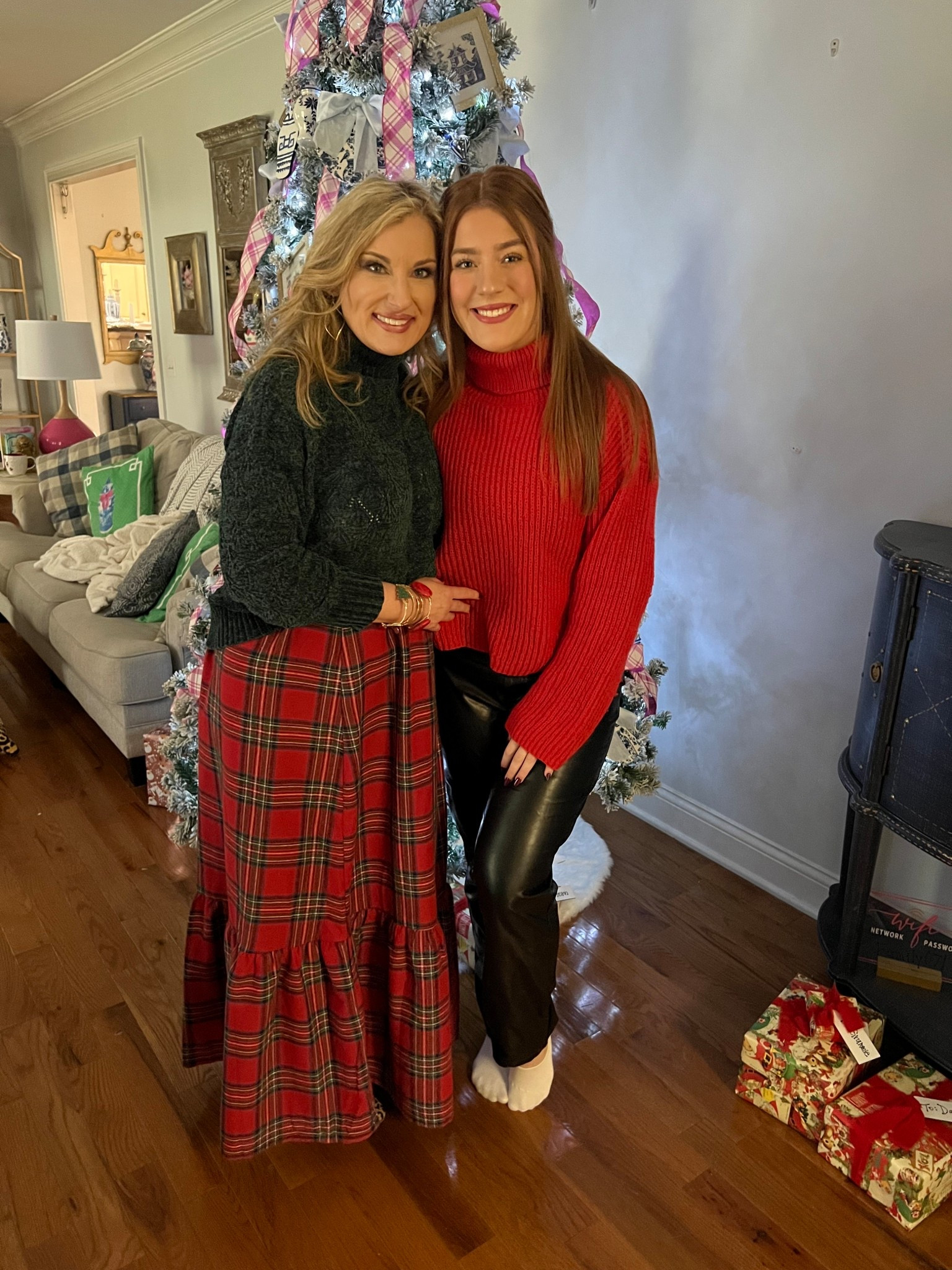 Christmas outfit 
Tartan plaid maxi skirt 

#LTKStyleTip #LTKOver40 #LTKMidsize

#LTKOver40 #LTKHoliday #LTKMidsize