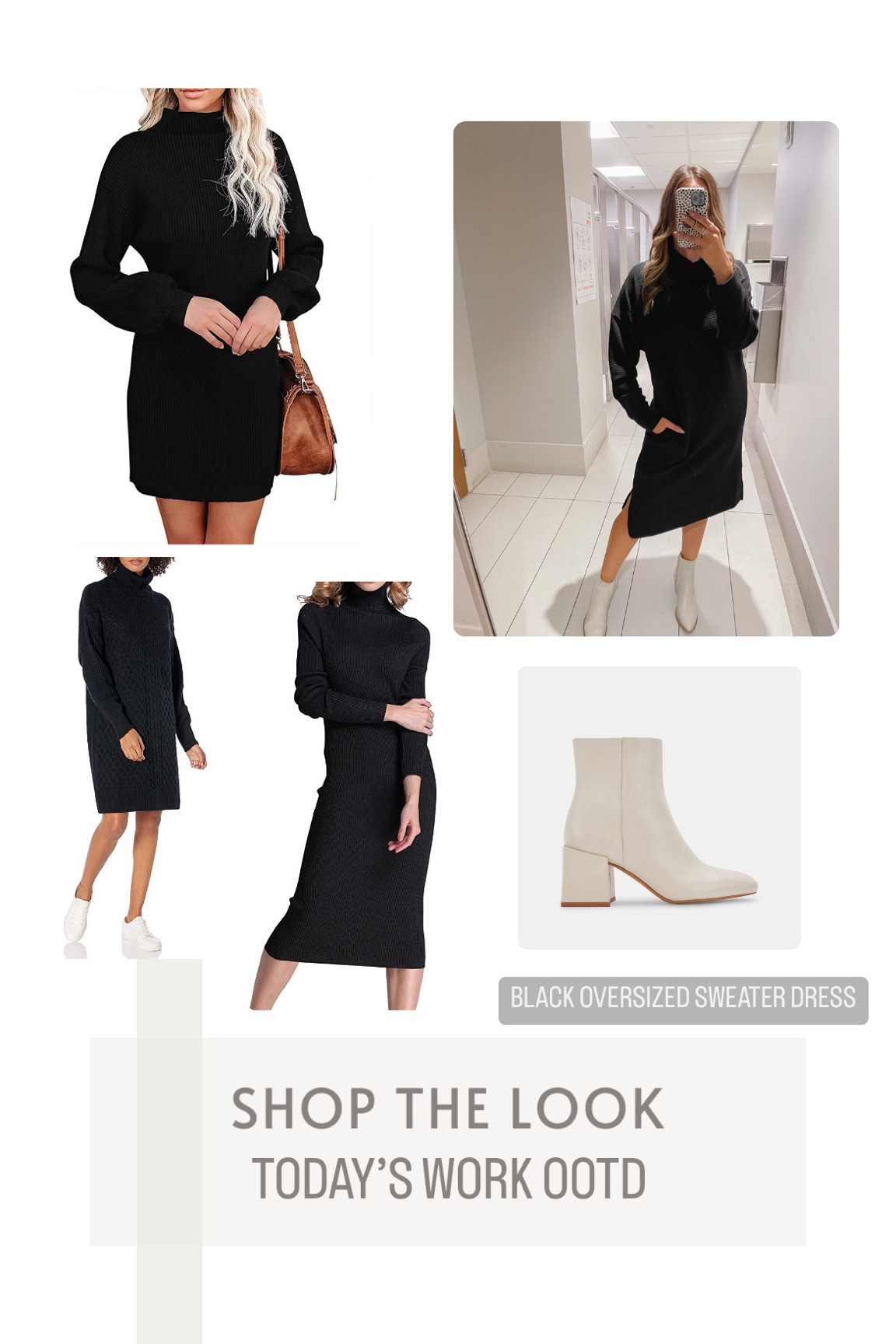 Workwear OOTD: Black Sweater Dress & Dolce Vita Boots!! 

#LTKshoecrush #LTKworkwear #LTKstyletip