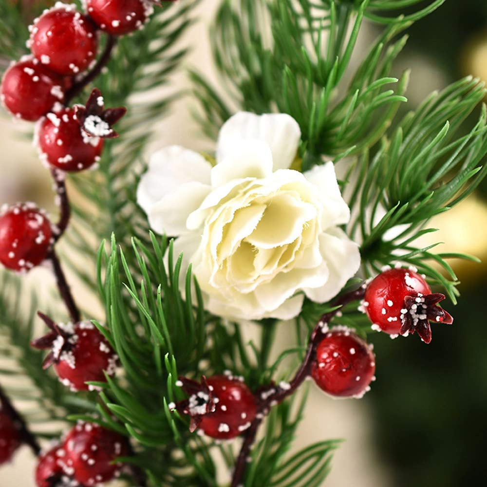 XONOR 10'' Artificial Mini Christmas Tree, 3 Pcs Tabletop Christmas Trees with Ornaments for Home... | Amazon (US)