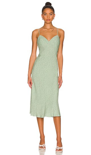 Rachel Dress in Antique Green | Revolve Clothing (Global)