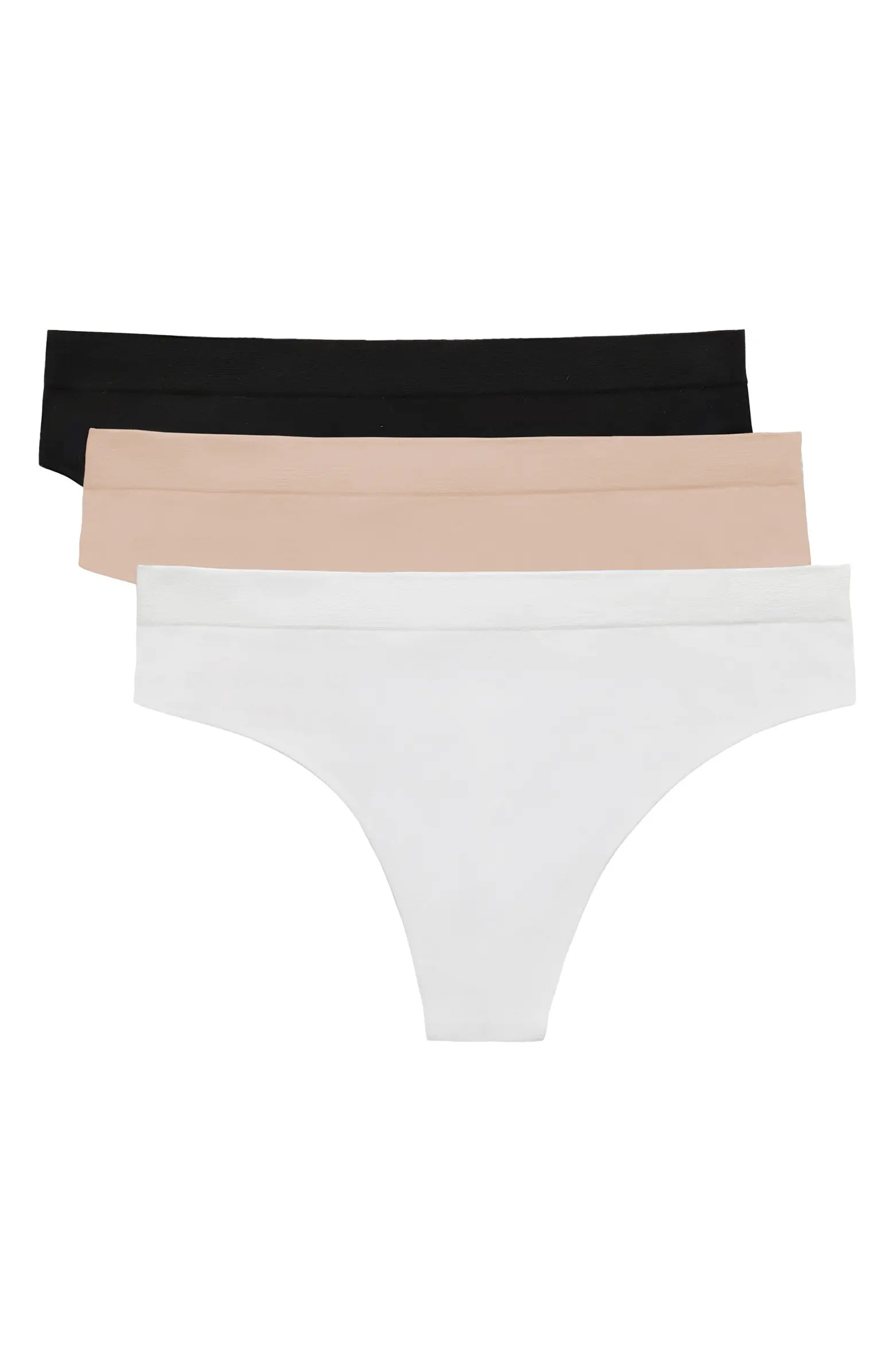 On Gossamer Assorted 3-Pack Seamless Thongs | Nordstrom | Nordstrom