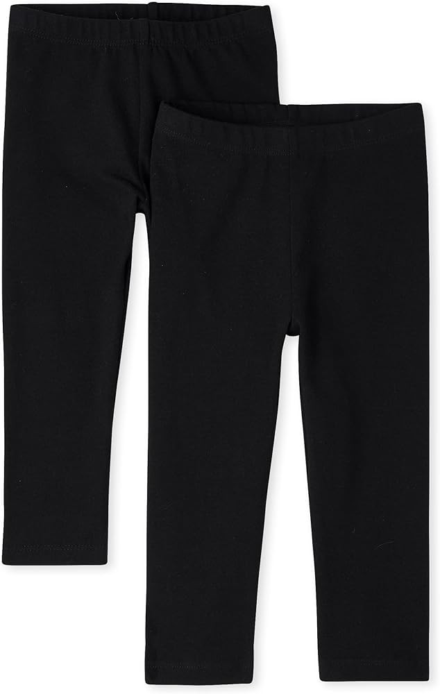 The Children's Place Baby Girls' Leggings 2 Pack | Amazon (US)