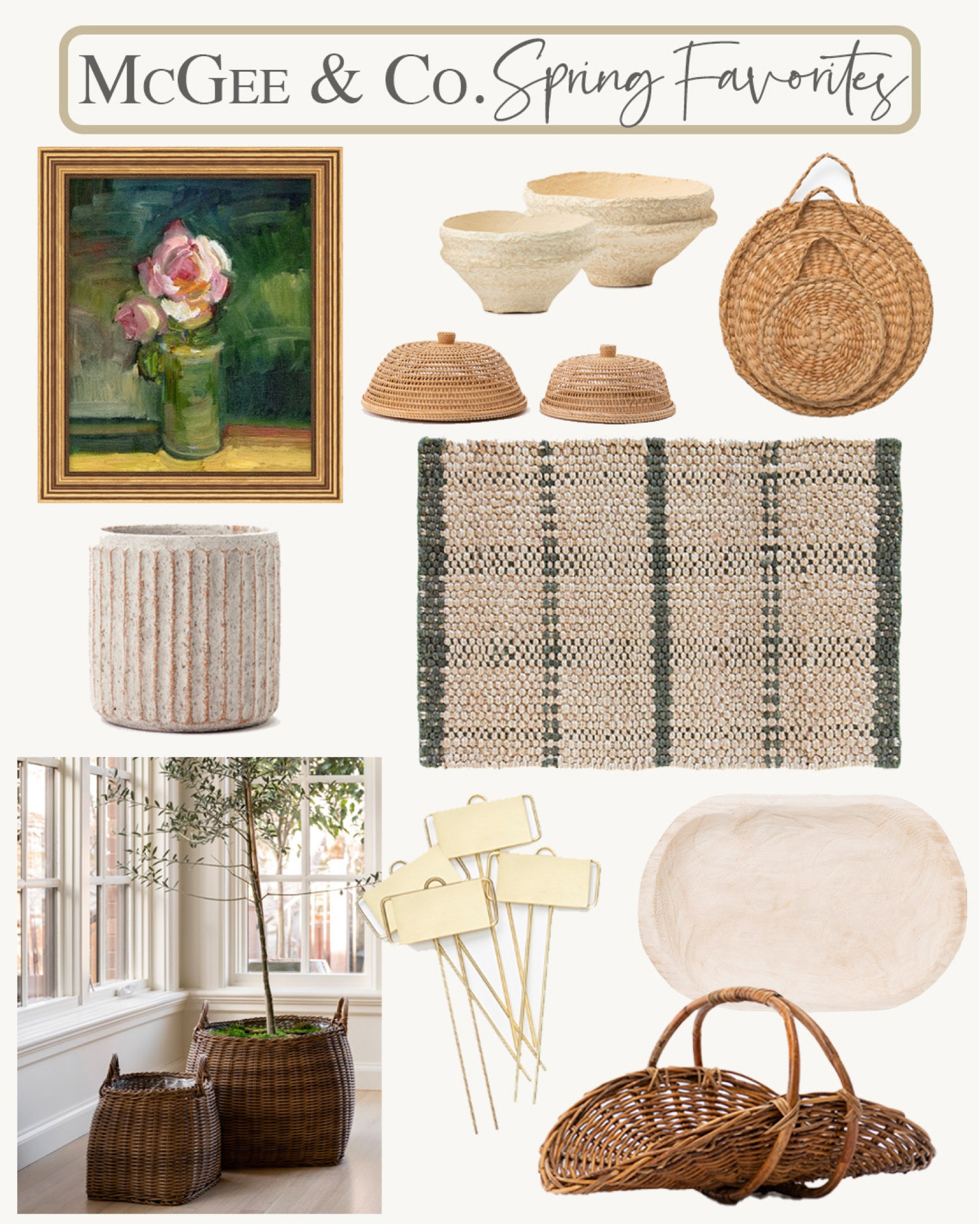 Fab spring decor finds from McGee & Co!

#homedecor #basket #bowl #planter #outdoordecor 

#LTKunder50 #LTKFind #LTKhome