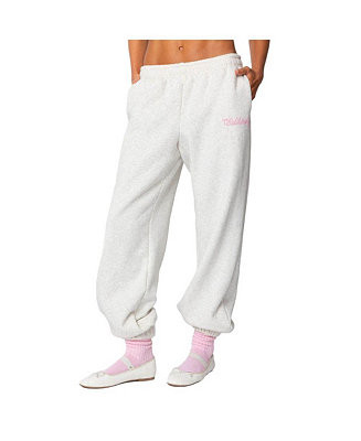 Womens Sasha Bow Detail Sweatpants | Macy's