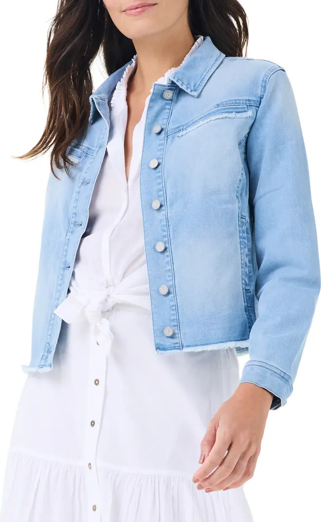 Fray Hem Denim Jacket | Nordstrom