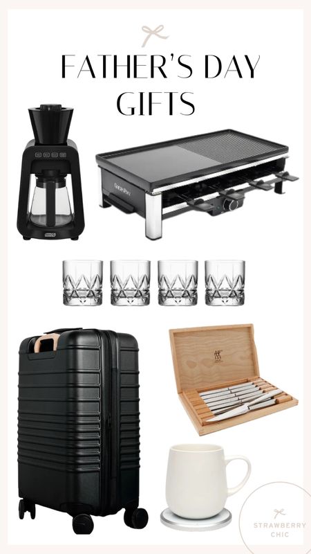 Father’s Day gift ideas! Cold brew coffee maker // coffee mug // electric griddle // steak knives // bourbon glasses // men’s luggage // Nordstrom finds // Nordstrom men // Men’s gifts 

#LTKSeasonal #LTKMens #LTKGiftGuide