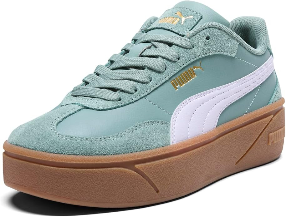 PUMA Women's Club II Era Platform Shoes, Green Moon-Lilac Frost, 11 | Amazon (US)