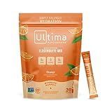 Ultima Replenisher Electrolyte Hydration Powder, Orange, 20 Count Stickpacks - Sugar Free, 0 Calorie | Amazon (US)