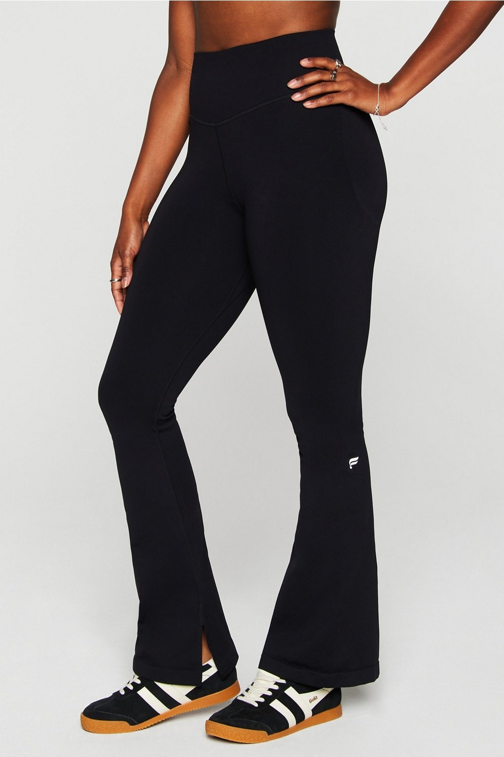 Sleek Seamless High-Waisted Flare Pant | Fabletics