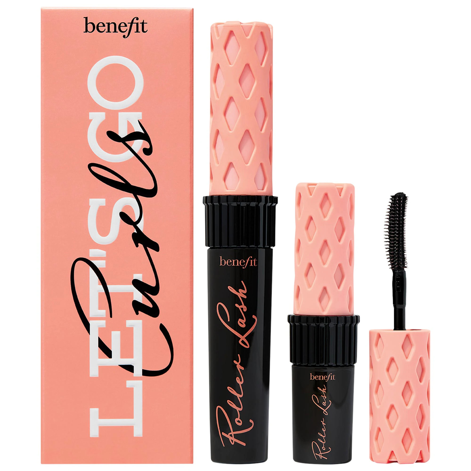Benefit Cosmetics Let's Go Curls Roller Lash Super-Curling Mascara Set Black | Sephora (US)