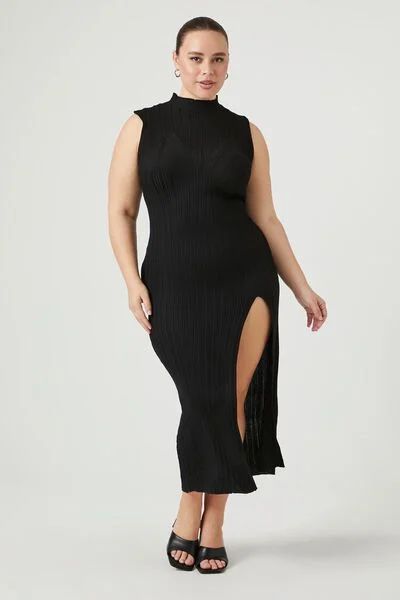 Plus Size Sleeveless Maxi Slit Dress | Forever 21