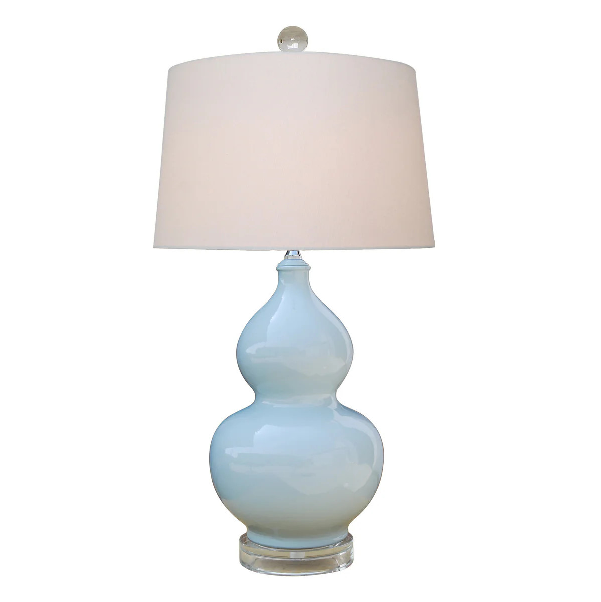 Crystal Base Gourd Lamp | Mintwood Home LLC - mintwoodhome.com