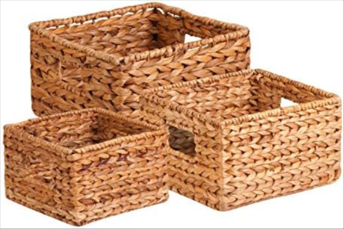 Click for more info about Honey-Can-Do STO-02882 Nesting Banana Leaf Baskets, Multisize, 3-Pack,Natural