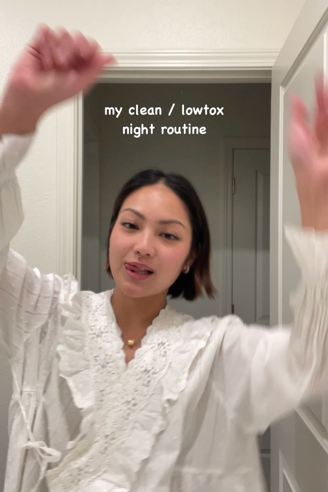 my clean/lowtox night routine ! 