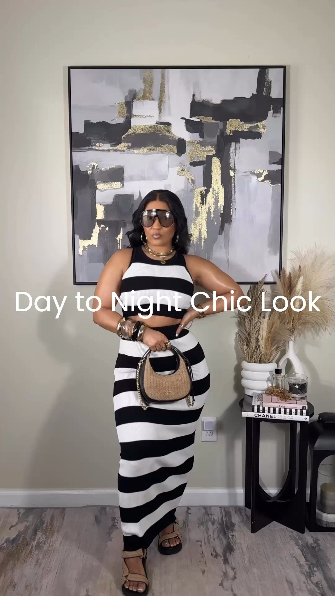 A striped two piece set that can be worn day to night that has stretch and a ton of colors?! Yes please!!! The wide stripes on this set make it such a statement piece! Perfect with literally any shoe. Heels, flats, sandals or sneakers. 
Set: Medium 

#LTKdayinmylife #LTKgrwm #LTKSeasonal