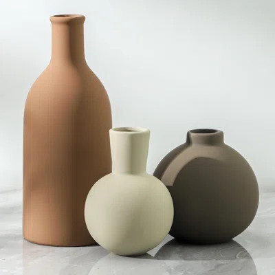 Ceramic Neutral Vase | Wayfair North America