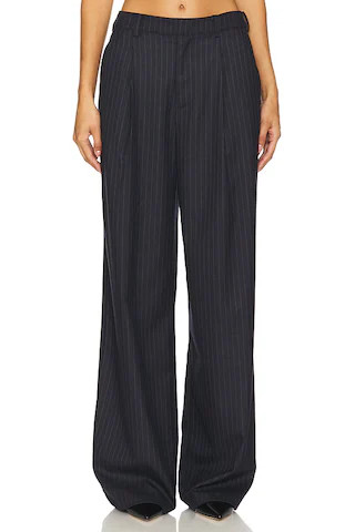 House of Harlow 1960 x REVOLVE Marichelle Pant in Navy Pinstripe from Revolve.com | Revolve Clothing (Global)