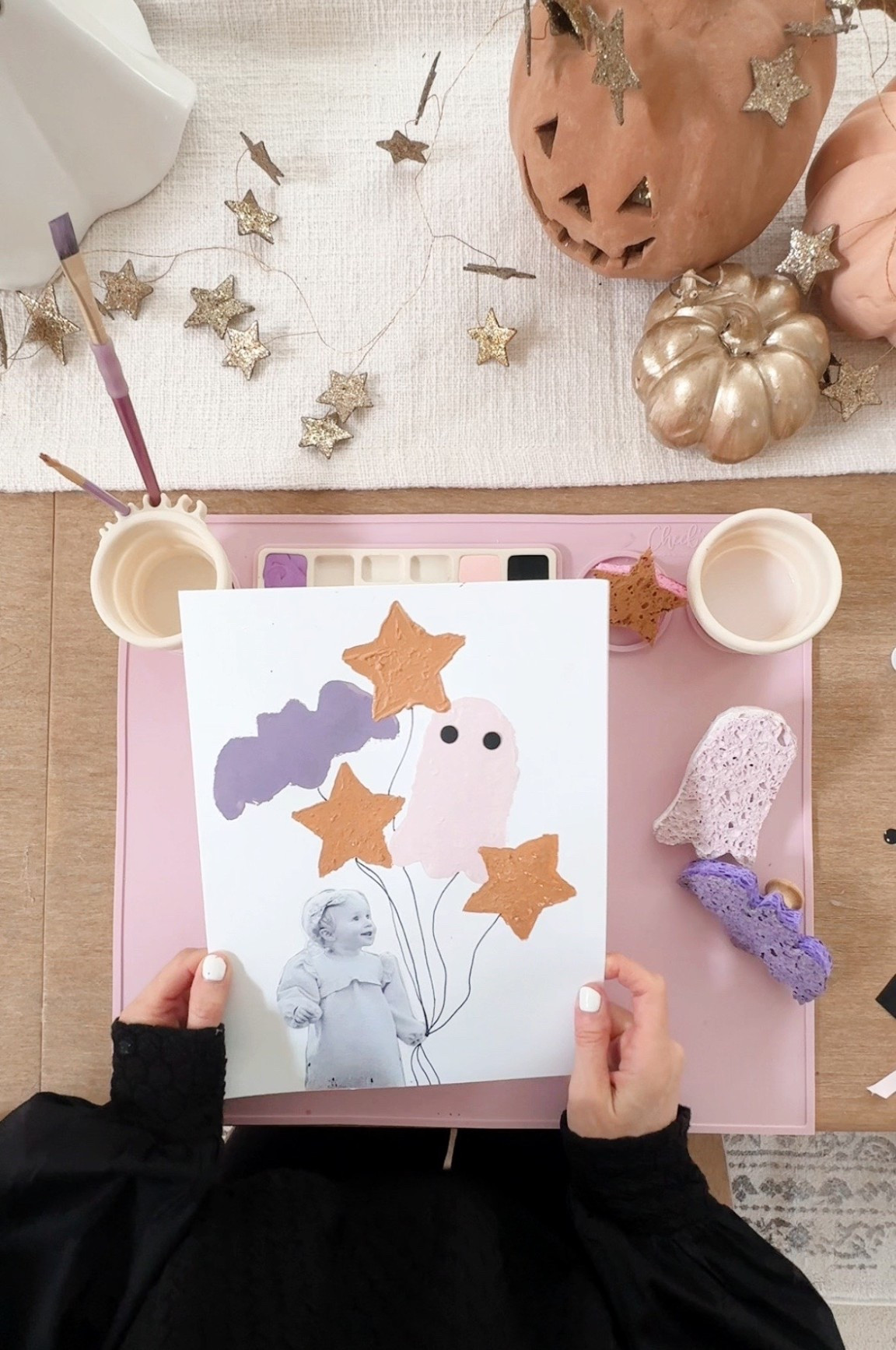 Kids Halloween Balloon Crafts x Self Portrait 👻✨🎈I mean how fun and cute?! Full video demo up on my website and Instsgram. @mama.jots STEPH (DIY Creator) 

#LTKHalloween #LTKKids #LTKSeasonal