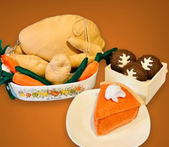 Thanks Giving Turkey Set Thanksgiving Felt Thanksgiving - Etsy | Etsy (US)