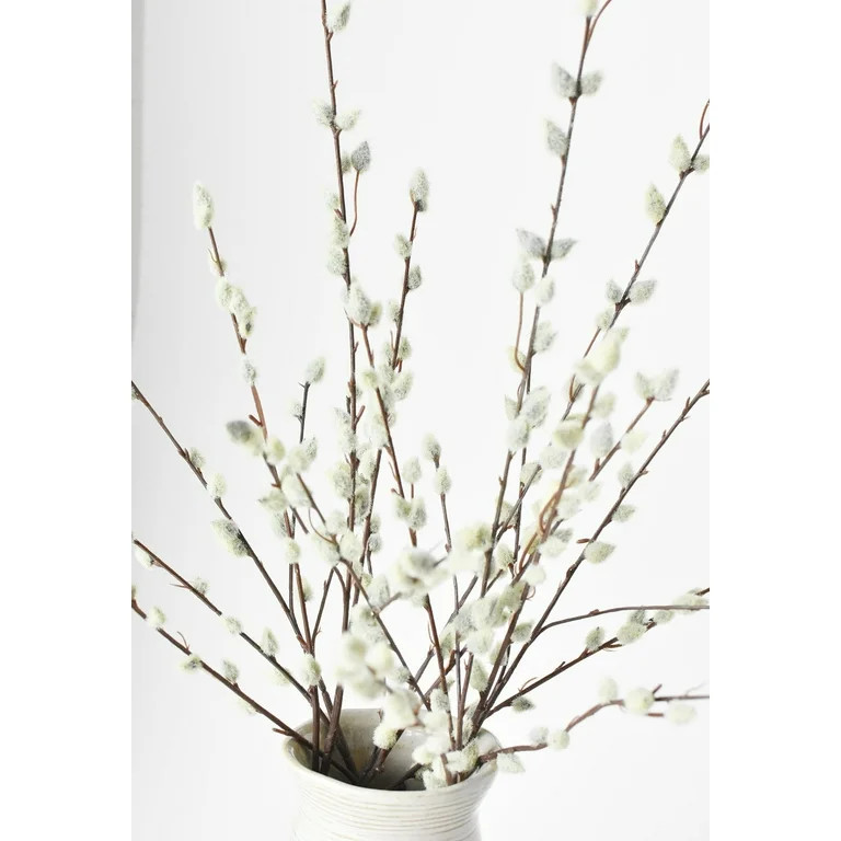 31" Faux Pussy Willow Stem | Walmart (US)
