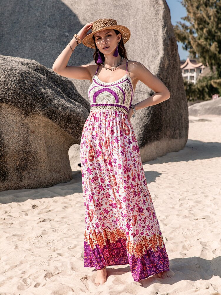 Floral Print Cami Dress | SHEIN