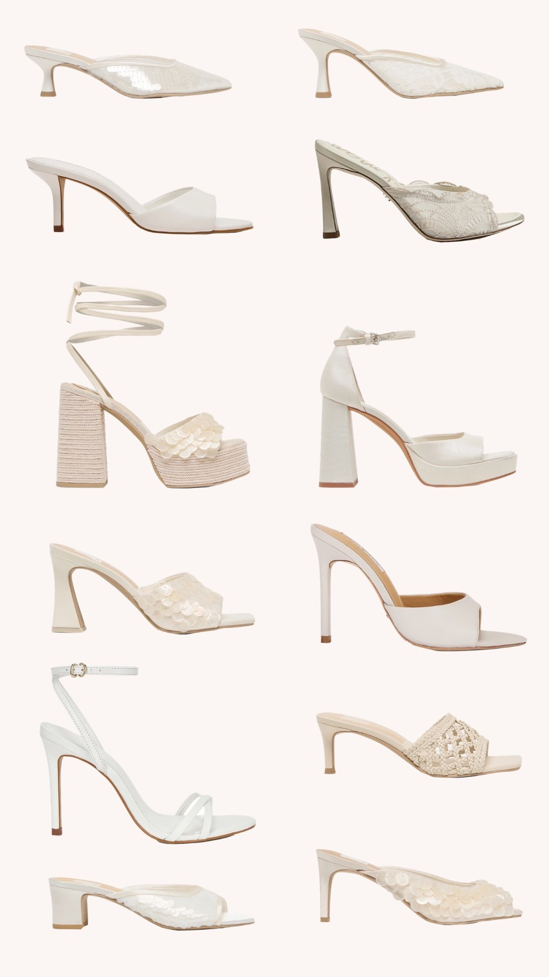 White bridal or graduation heels inspiration #graduation #bridal #brides #wedding #grad 

#LTKootd #LTKWedding #LTKU