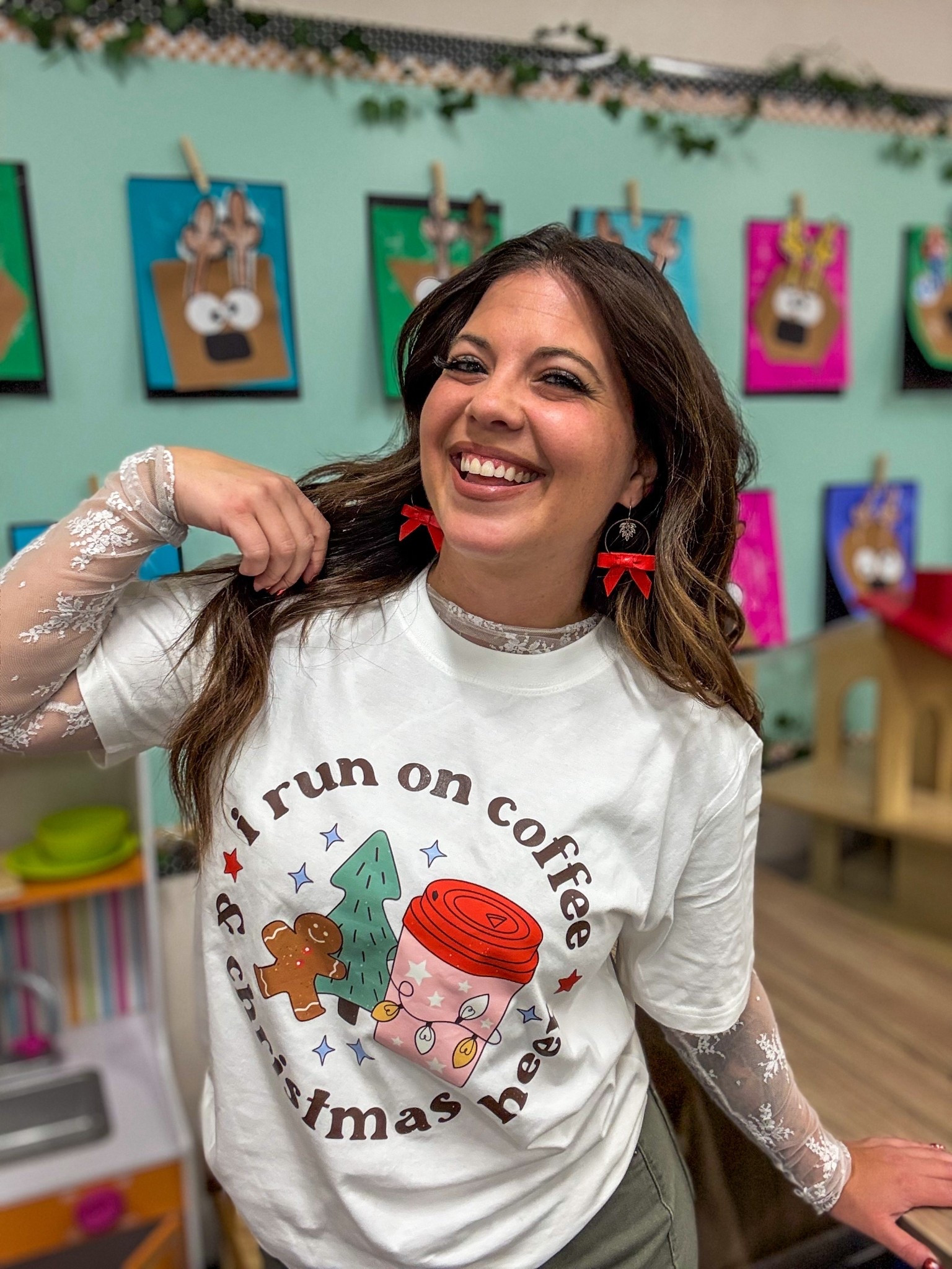 Teacher tee from @teachergramofficial but undershirt linked here ♥️

#LTKootd #LTKHoliday #LTKmorningroutine