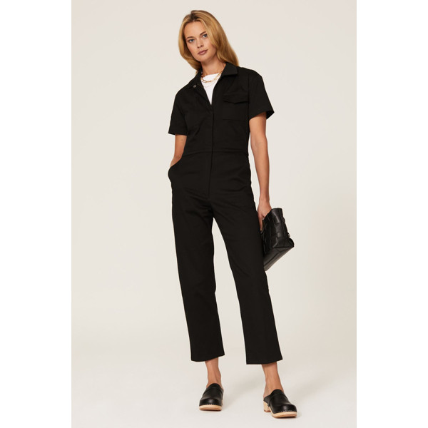 Rivet Utility Worker Jumpsuit black | Rent the Runway