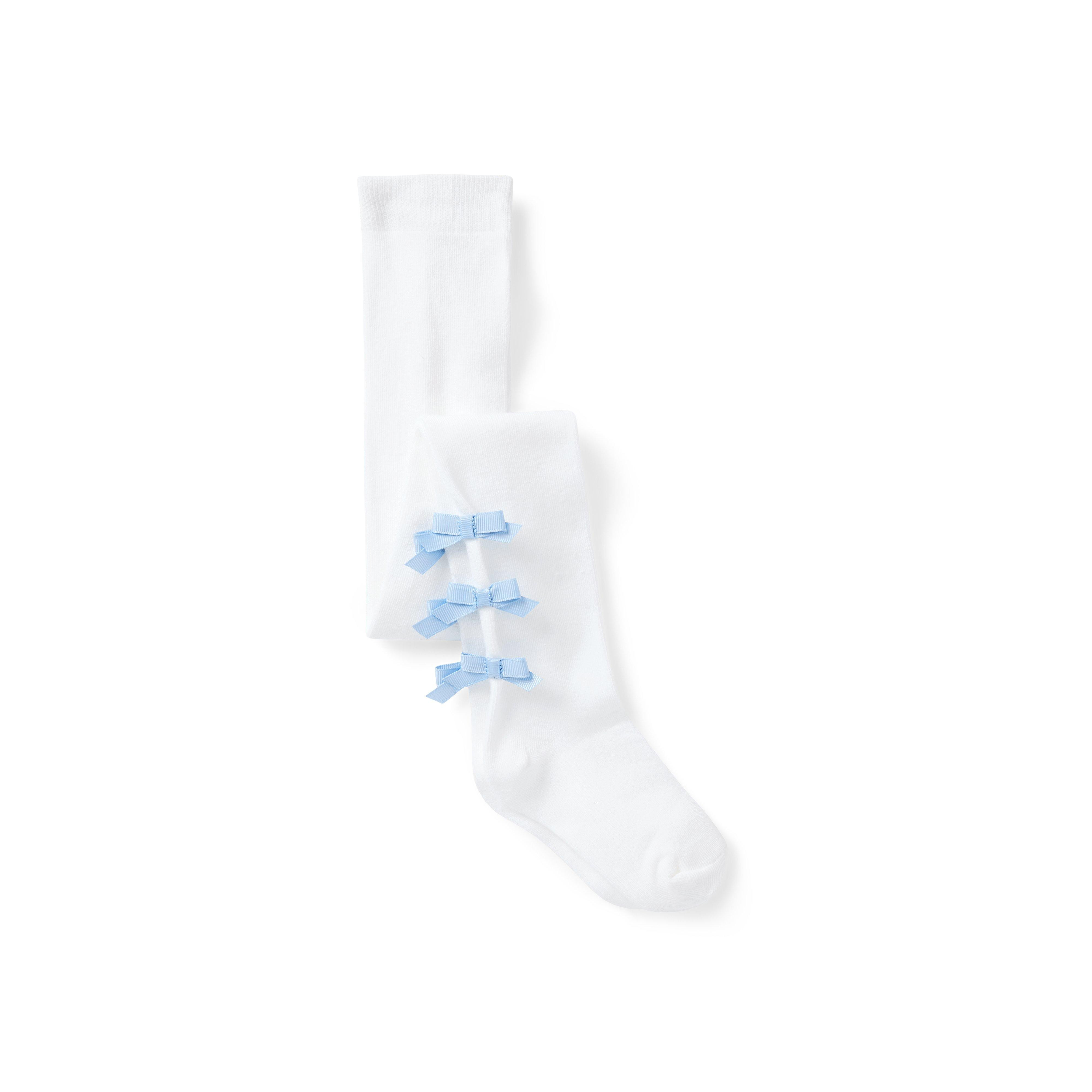 Janie and Jack | Bow Tight - White / 12-24m | Janie and Jack