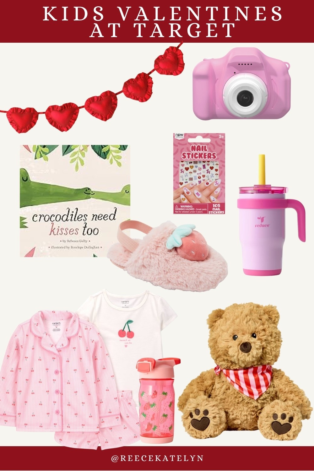 Target valentines for her + cozy + self care + girl + toddler + kid