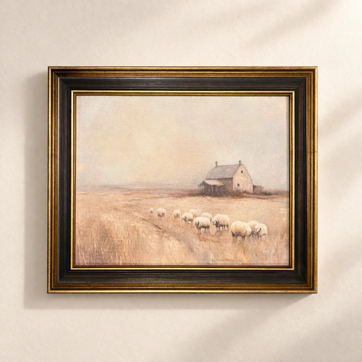 Vintage Farmland Framed Art | Luxe B Co. | luxe bCO