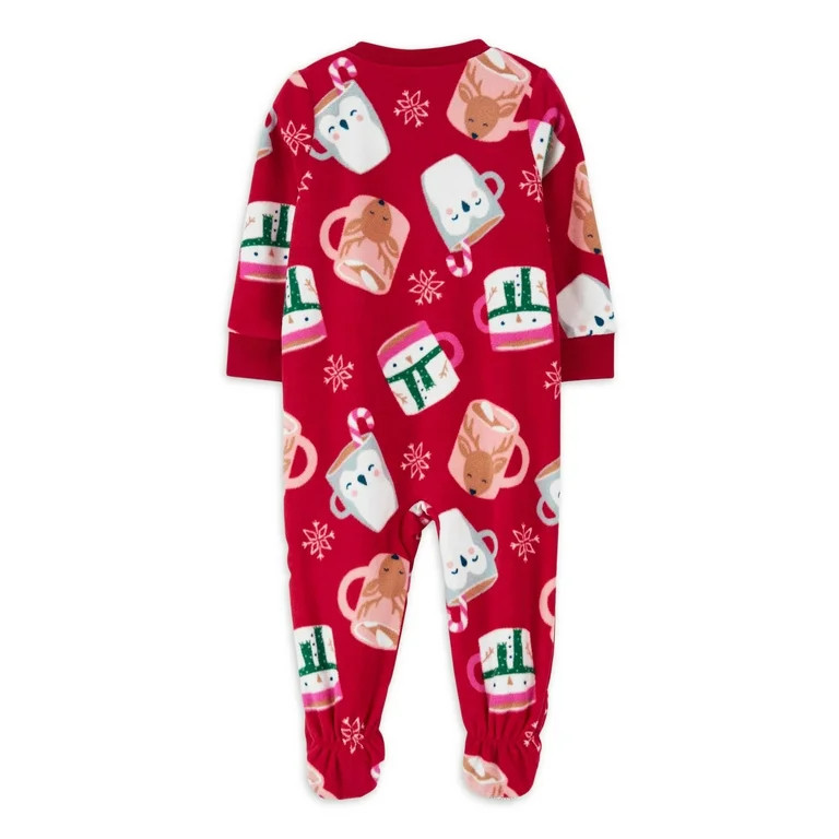 Carter's Child of Mine Baby and Toddler Holiday One-Piece Pajamas, Sizes 0-5T | Walmart (US)