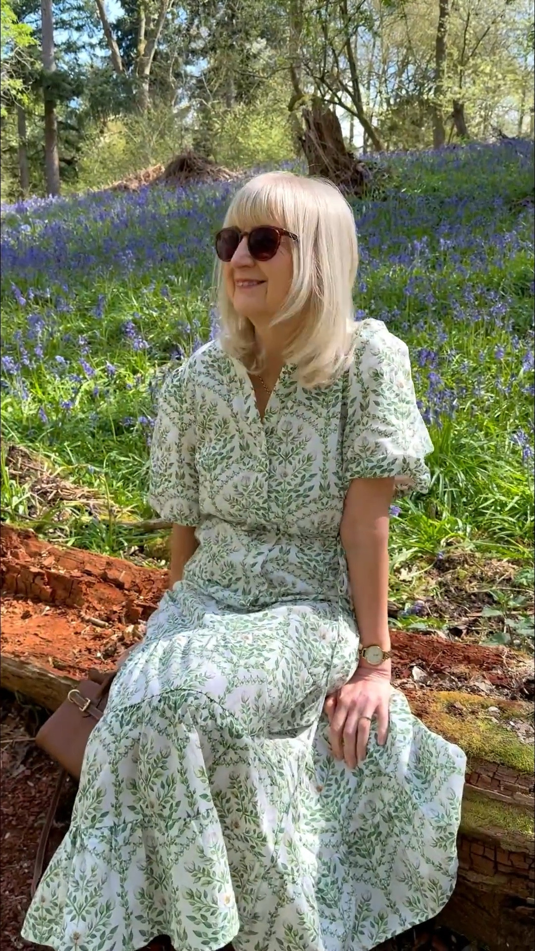 Green Midaxi spring dress with trainers 

#LTKeurope #LTKspring #LTKdresses